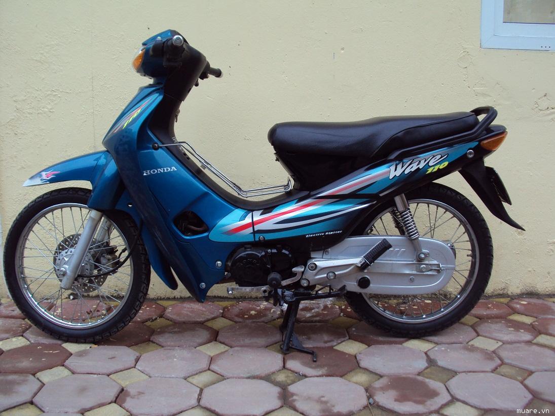 Xe máy wave thái đời cuối sản xuất 2001 màu xanh biển 29 ở Hà Nội giá 28tr  MSP 911129