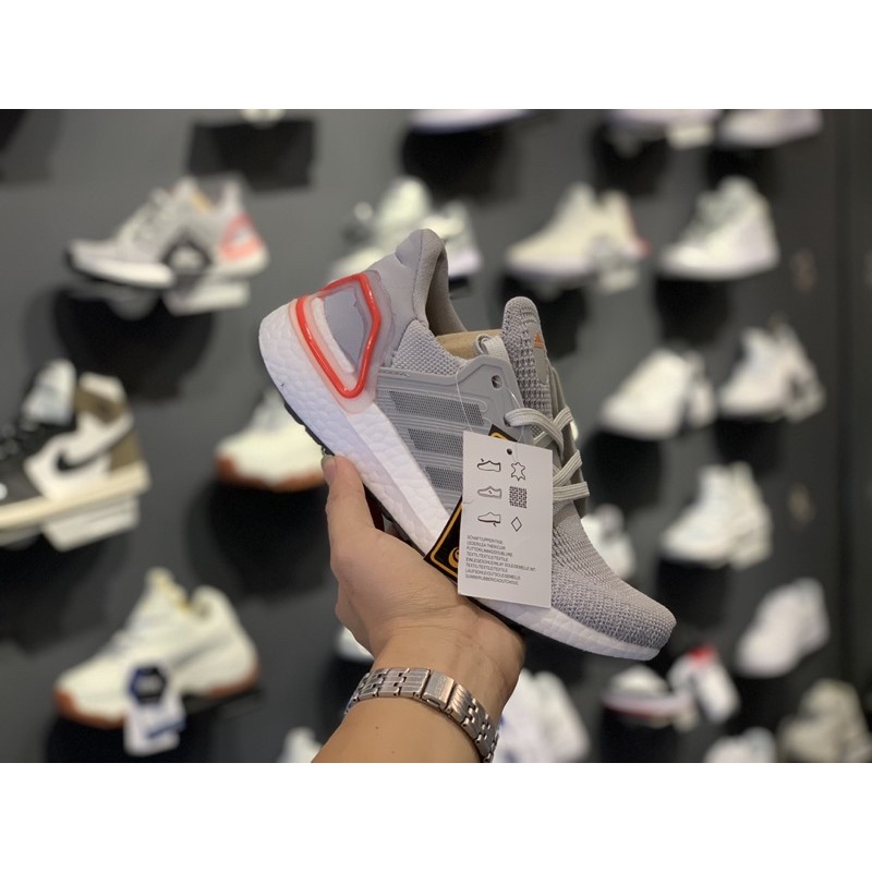 Giày thể thao/ Sneaker Ultra boost 6.0 xám đỏ
