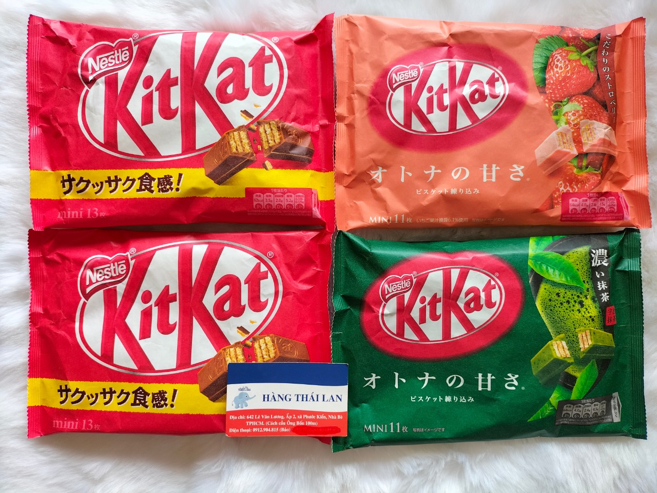 Bánh Socola Kitkat Nhật Bản- bánh xốp Nestle Kitkat thơm ngon- hàng nội địa Nhật Bản