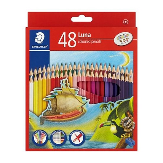 Bút Chì Màu 48 Màu Staedtler Luna 136 C48