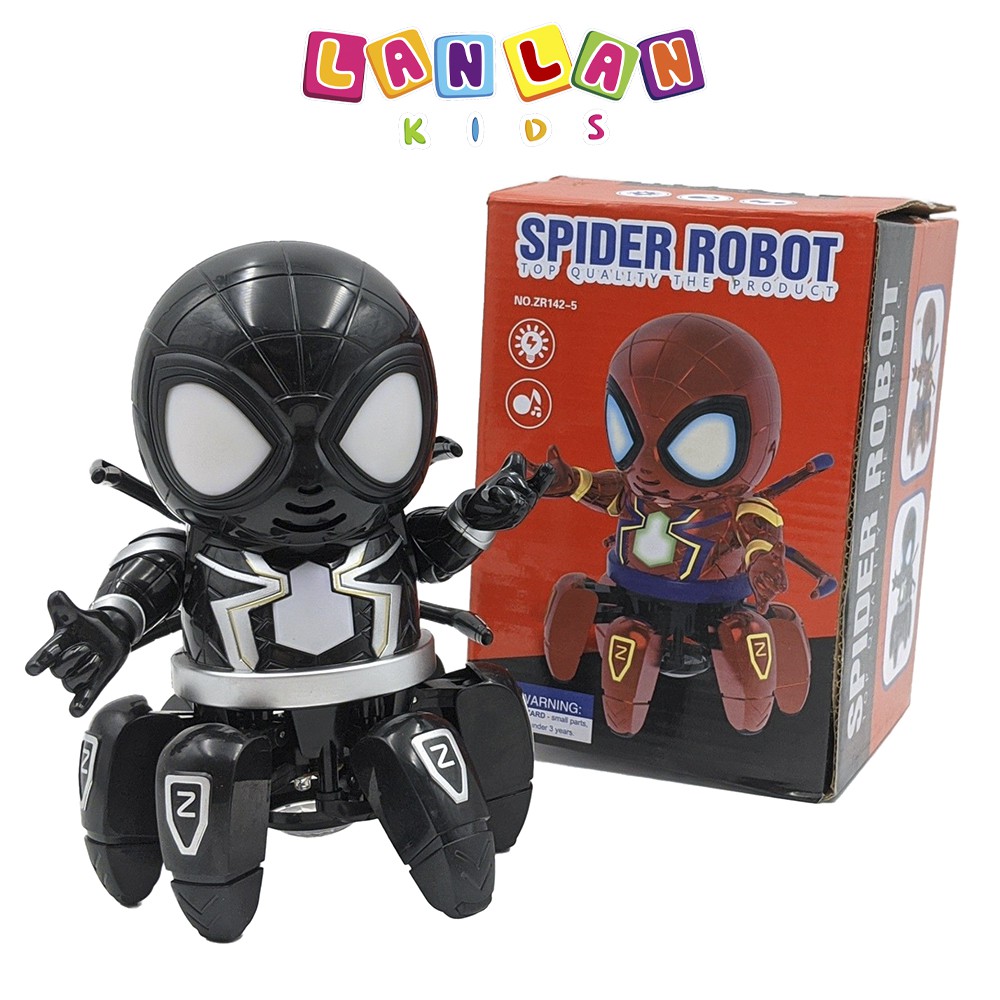 Robot người nhện nhảy theo nhạc có tặng kèm pin