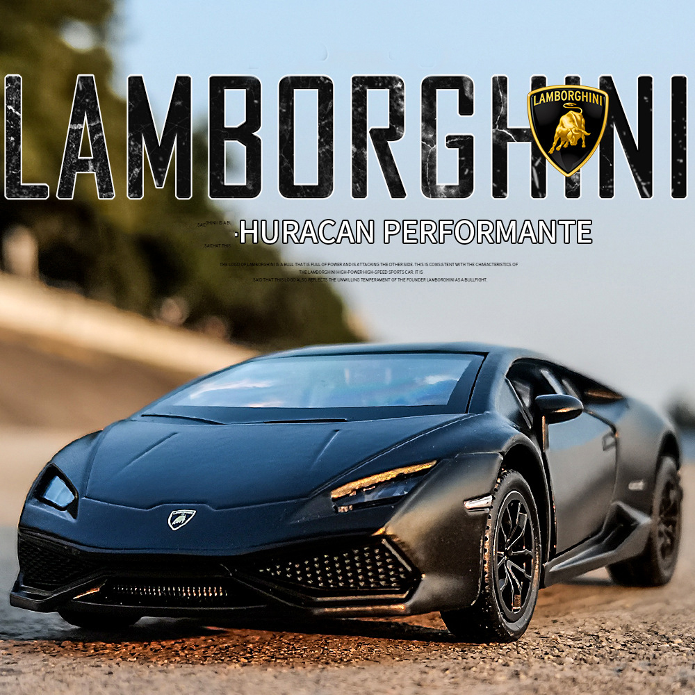 Xe ô tô mô hình kim loại Lambo tỷ lệ 1:36
