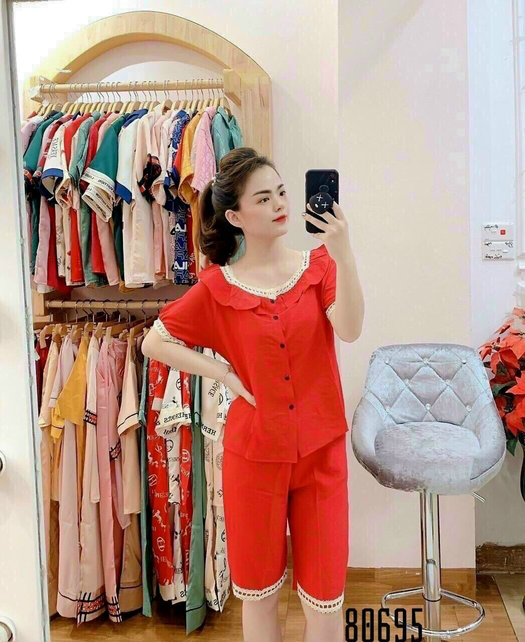 Set bộ đồ nữ cực xinh ngắn mặc nhà , hot hè 2021 cực đẹp mẫu mới nhất hiện nay