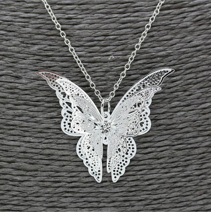 DÂY CHUYỀN NỮ THỜI TRANG HÌNH CON BƯỚM NHỎ ĐÁNG YÊU (80% BẠC KHÔNG GỈ)