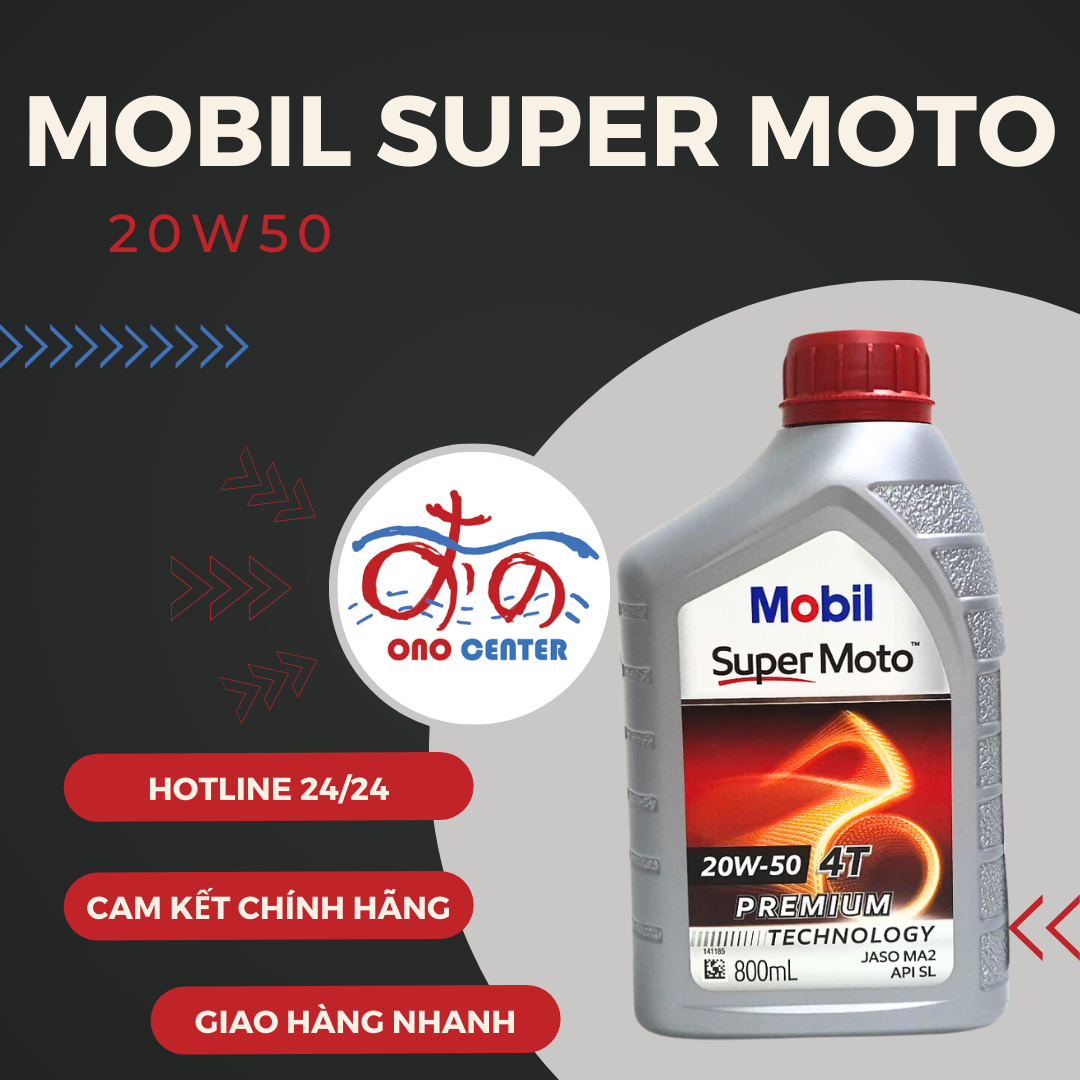MOBIL Super Moto 20W50 800ML