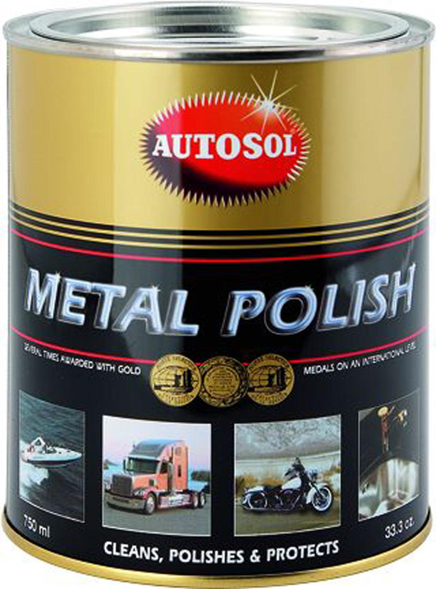 KEM ĐÁNH BÓNG KIM LOẠI ĐA DỤNG DẠNG LON LỚN AUTOSOL METAL POLISH #1100 750ML