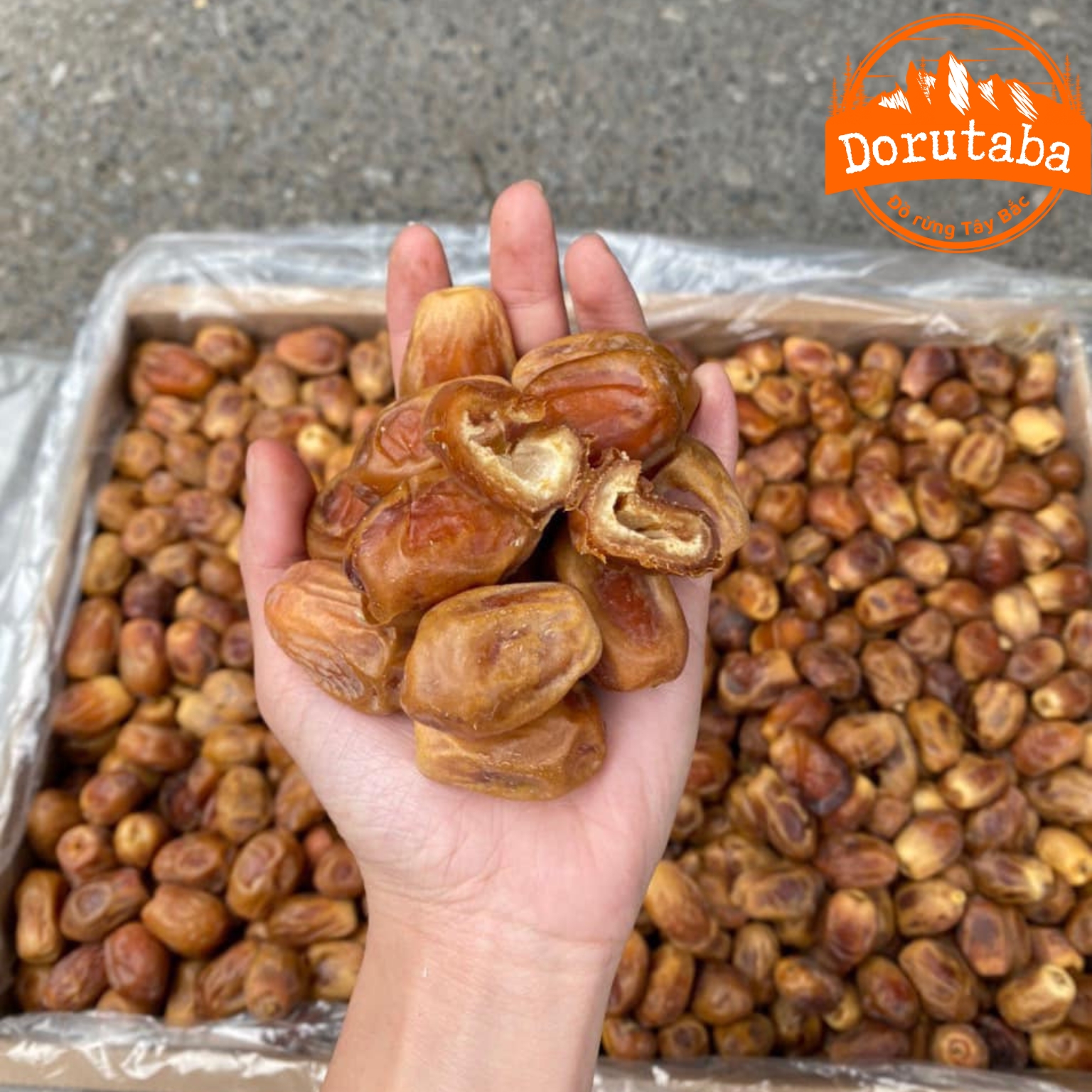 Chà là sấy dẻo không đường 1kg loại 1, chà là hữu cơ sấy khô nấu sữa hạt, ăn vặt mẹ bầu ăn kiêng