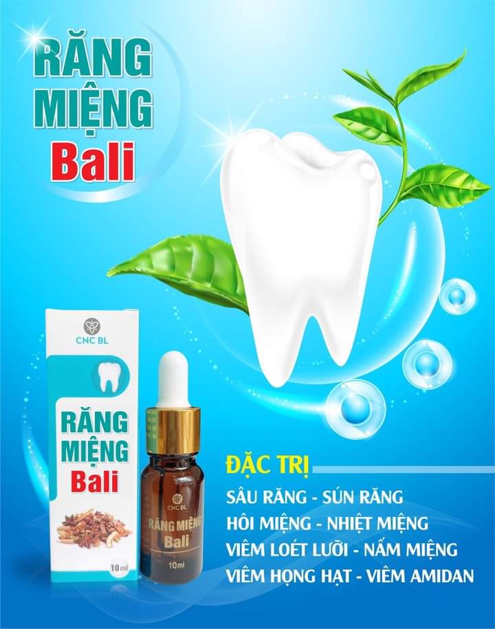 Tinh dầu răng miệng BAli