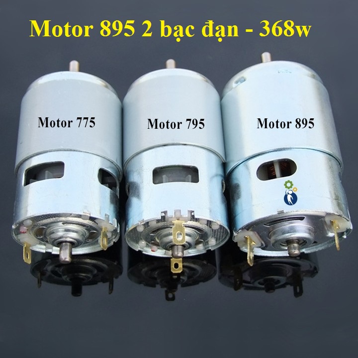 Mô tơ 775,795,895 Trục 5mm 12V Siêu Khỏe, motor 775,795,895, chế máy khoan,máy cắt,quạt,máy bơm