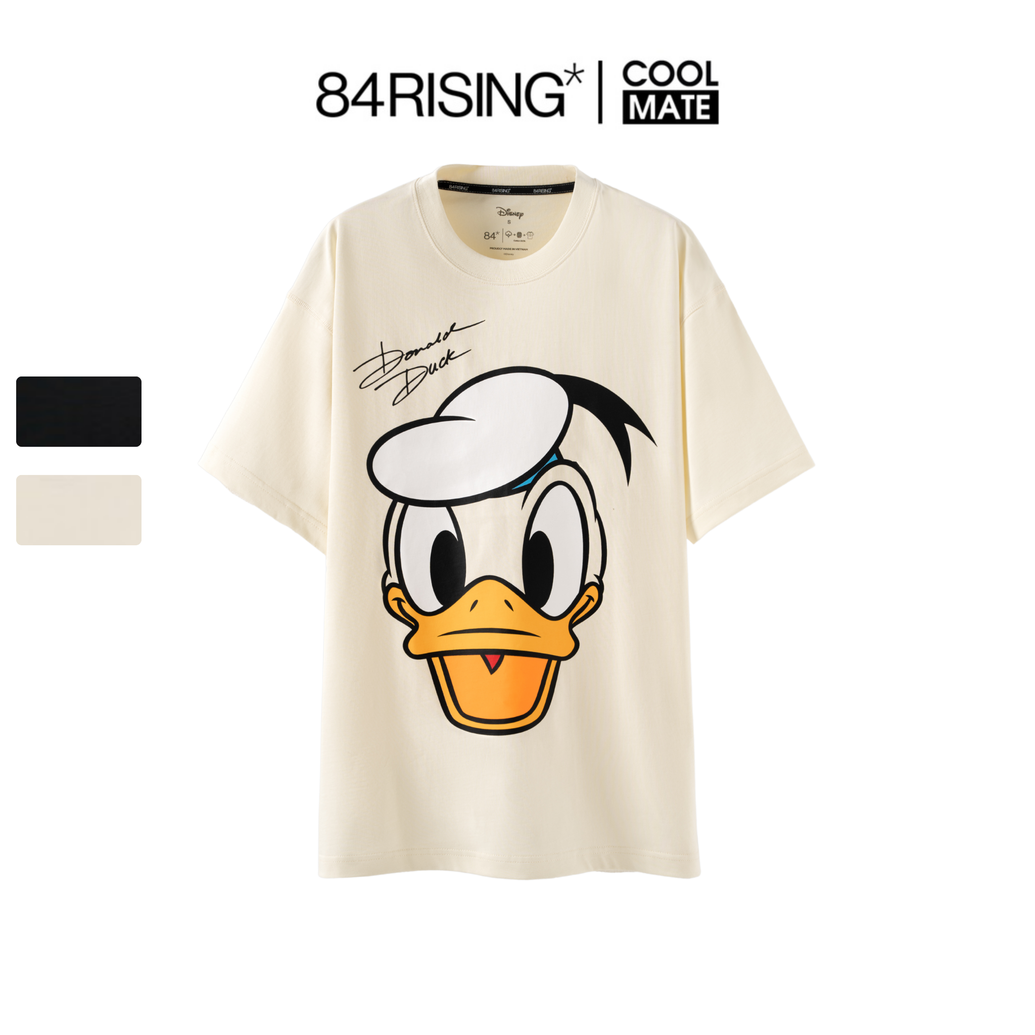 Áo thun oversize 84rising vịt donald disney - thương hiệu 84rising
