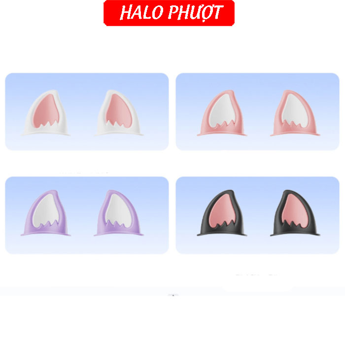 Tai Cáo gắn nón bảo hiểm, Tai Mèo Gắn Nón, phụ kiện gắn nón bảo hiểm