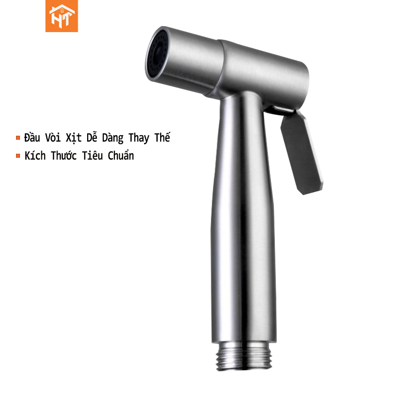 Đầu vòi xịt vệ sinh toilet inox 304