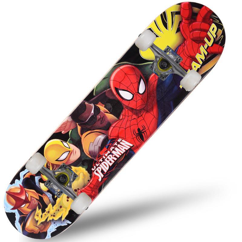 (HCM) Trò chơi Ván trượt trẻ em .Ván Trượt Thể Thao Cỡ Lớn Vân hoa, Họa Tiết Cao Cấp,Ván Trượt Skateboard ,  Ván Trượt Thể Thao Gỗ Phong Ép 8 Lớp .Trục Kim Loại  ,dòng cao cấp  Giá rẻ .