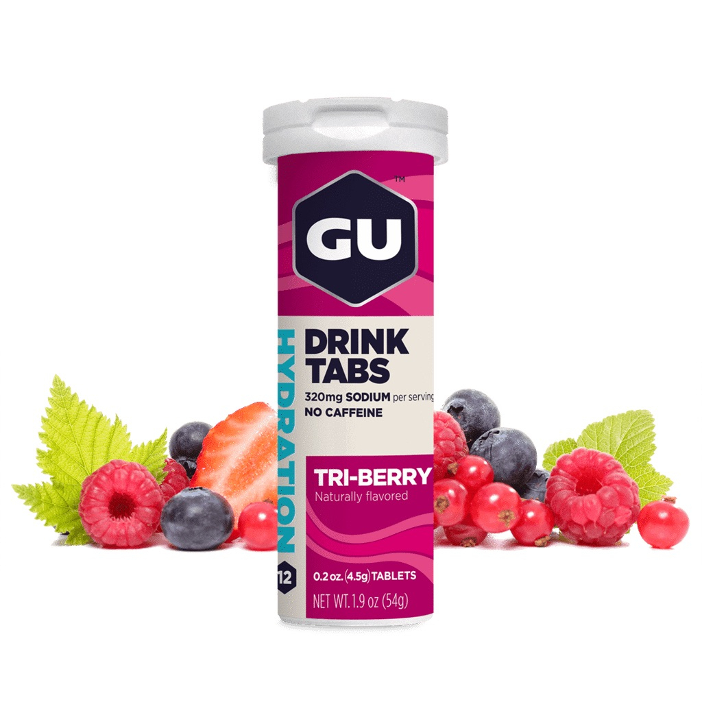 Viên sủi năng lượng GU Hydration Drink Tabs - Vị dâu tổng hợp