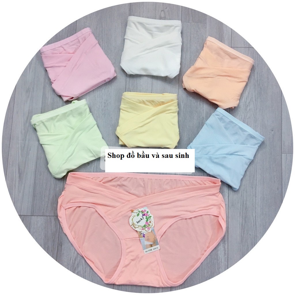 [THANH LÝ] 10 Quần Lót Bầu Cotton Chỉ 129K