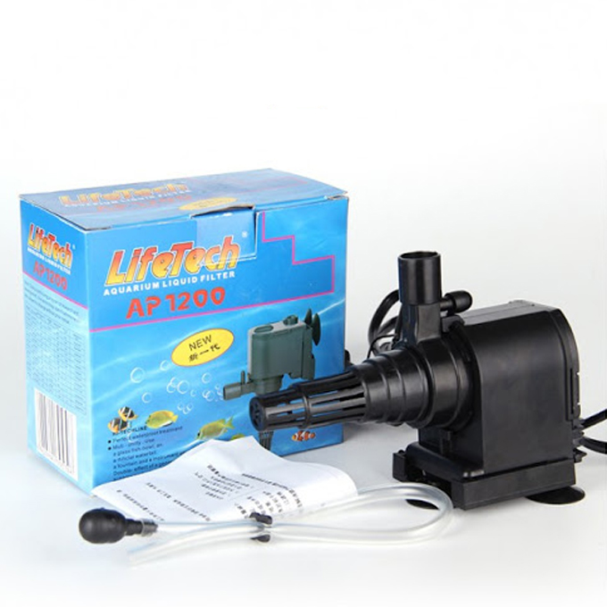 Máy bơm LifeTech AP1200 cho bể cá mini gia đình lắp đặt ngay