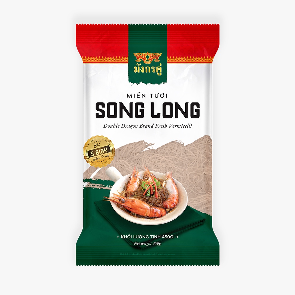 Miến thái tươi song long 450g
