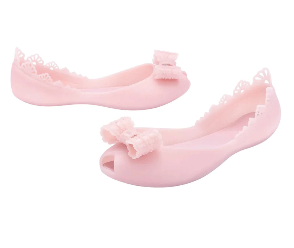 Giày búp bê melissa queen ix ad - hồng