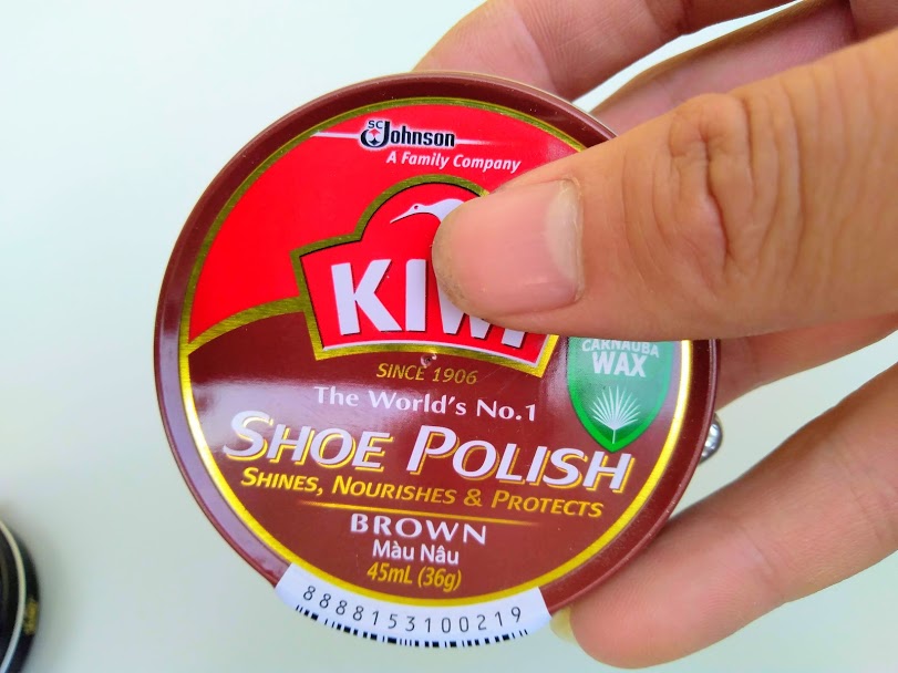 Xi đánh giầy Kiwi nâu hộp thiếc 36g