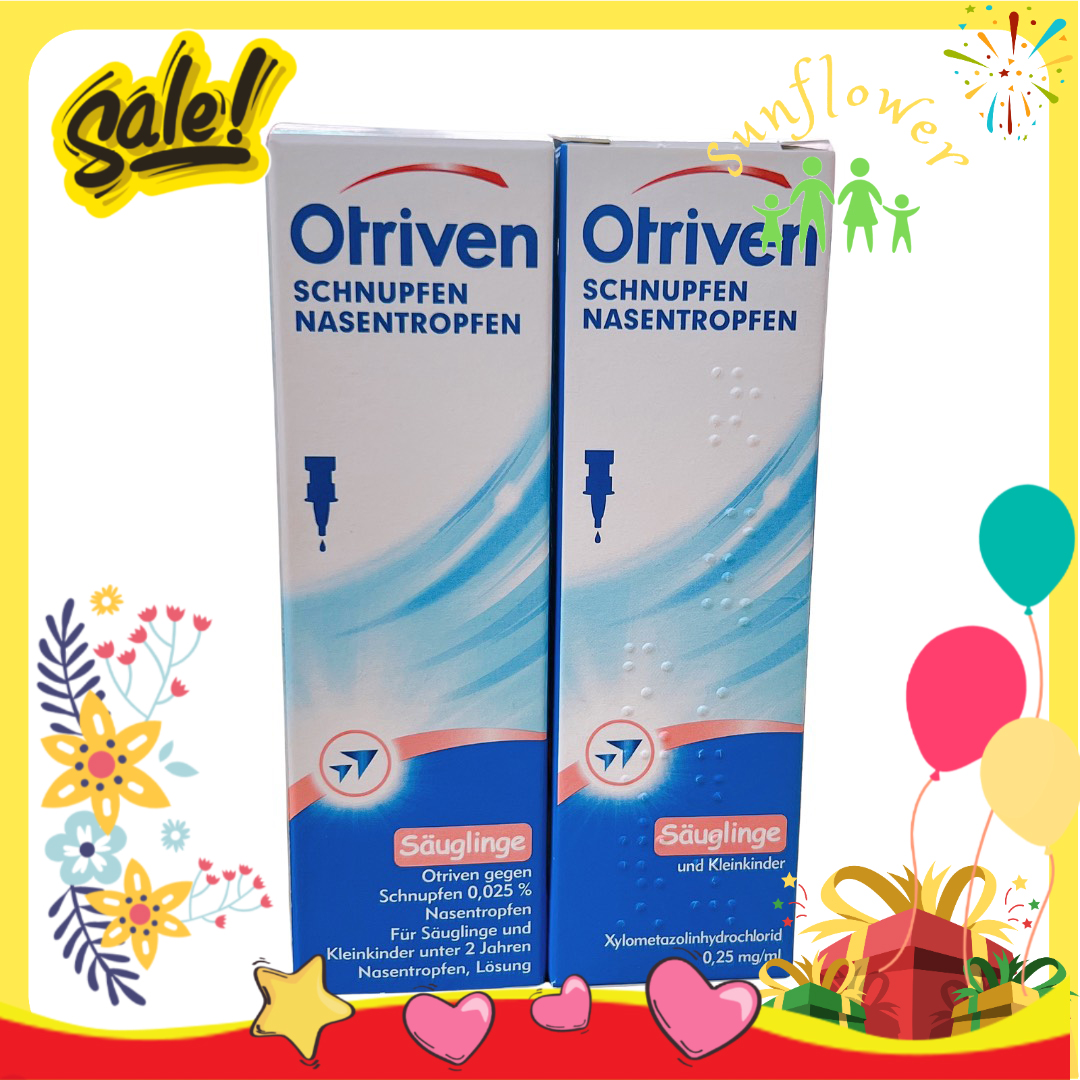 Xịt mũi otriven 0.25mg màu hồng 0,025% cho bé từ sơ sinh
