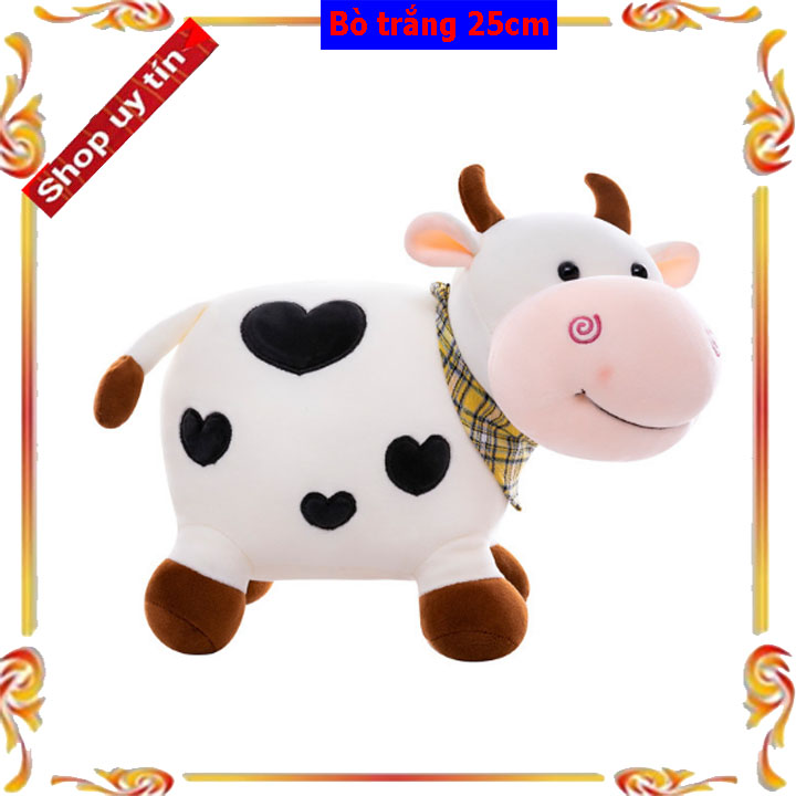 Thú Bông Bằng Bông Bò Bông Ba vì Lông Mềm Mịn Cao cấp
