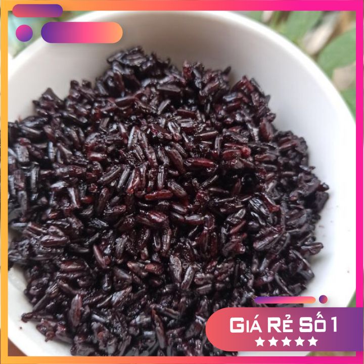 Gạo lứt đen Sóc Trăng dẻo thơm loại 1 (1kg)