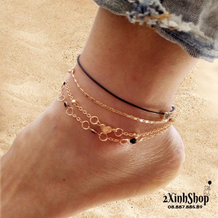 [HCM]Lắc chân 4 dây cá tính - VC013