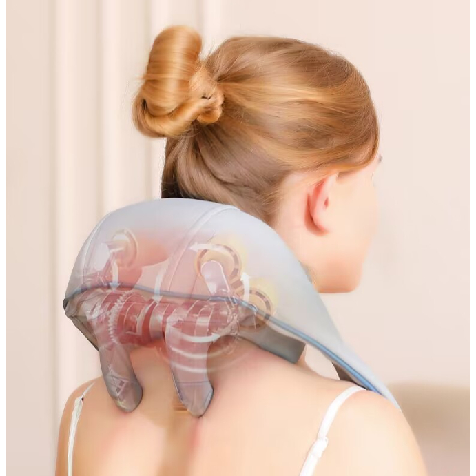  MÁY MASSAGE VAI CỔ XOA BÓP THẾ HỆ MỚI AS-30 MÁY MASSAGE CỔ VAI GÁY 6D - MASSAGE TRỊ LIỆU GIẢM ĐAU VAI GÁY 