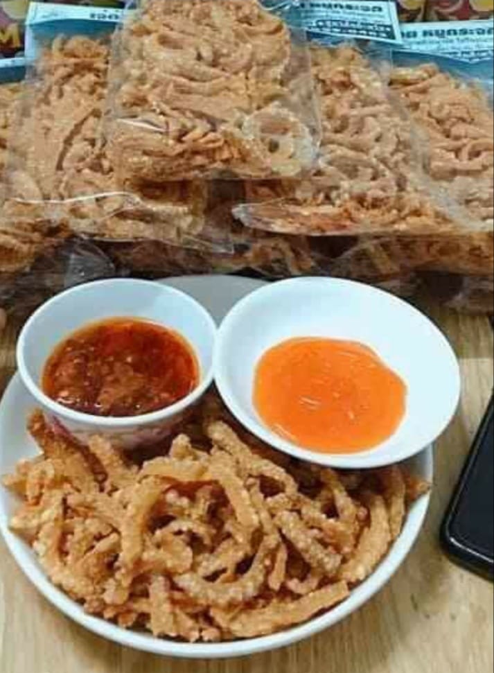 Combo 2 gói Da heo sấy giòn Thái lan 200g