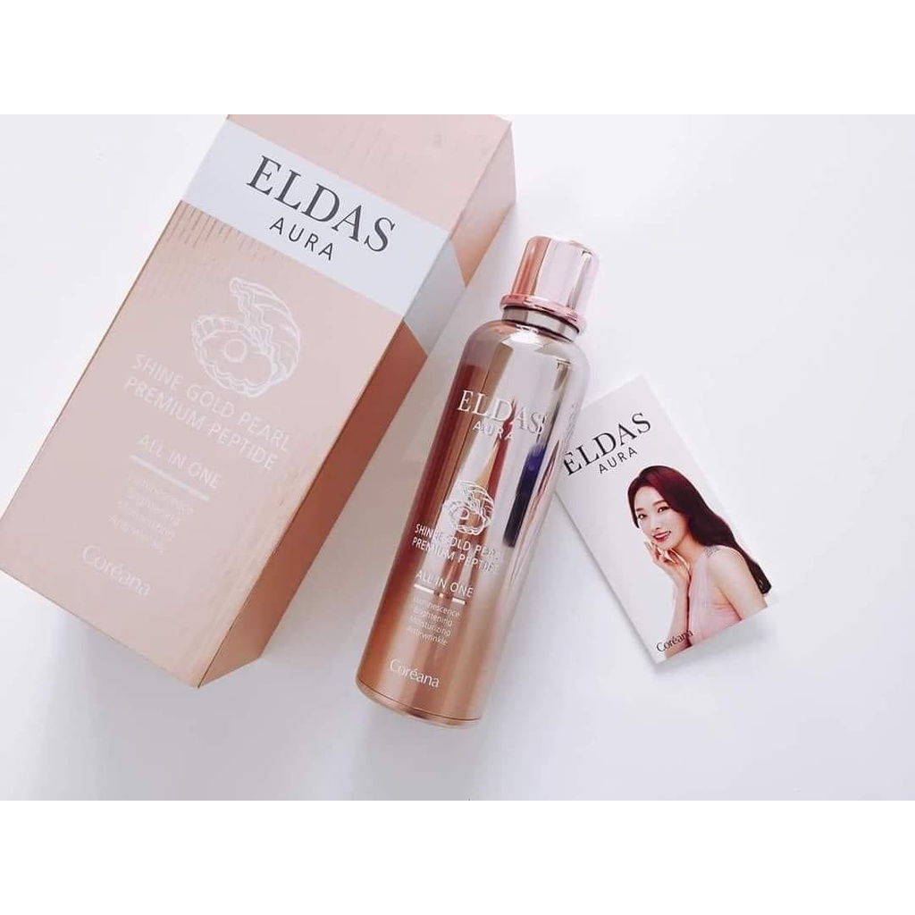 Serum  Dưỡng Ẩm Trắng Căng Bóng ELDAS AURA