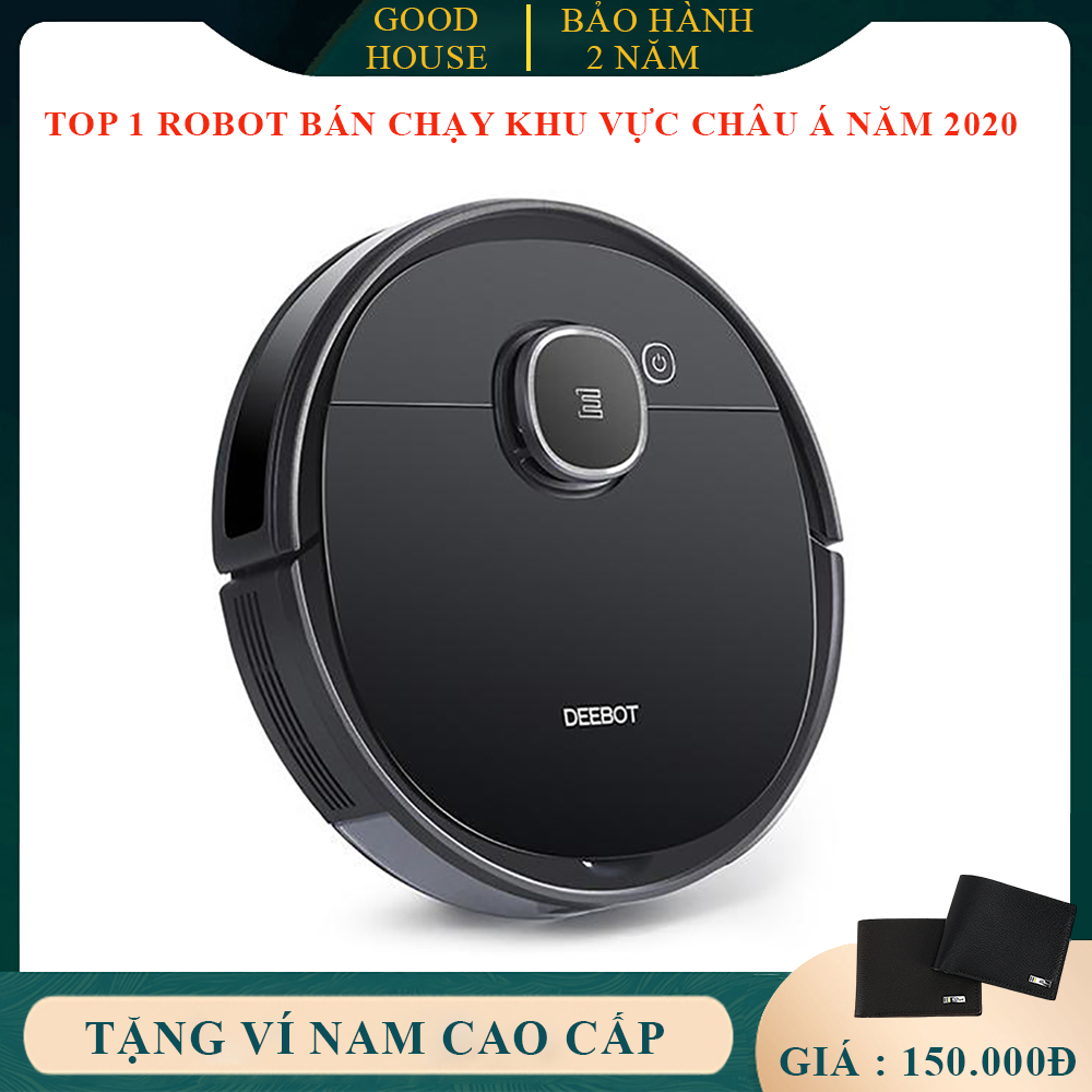 [Trả góp 0%]Robot hút bụi lau nhà Ecovacs Deebot T5 HERO ( DX96 OZMO 950) Full Box - DEEBOT T5 HERO