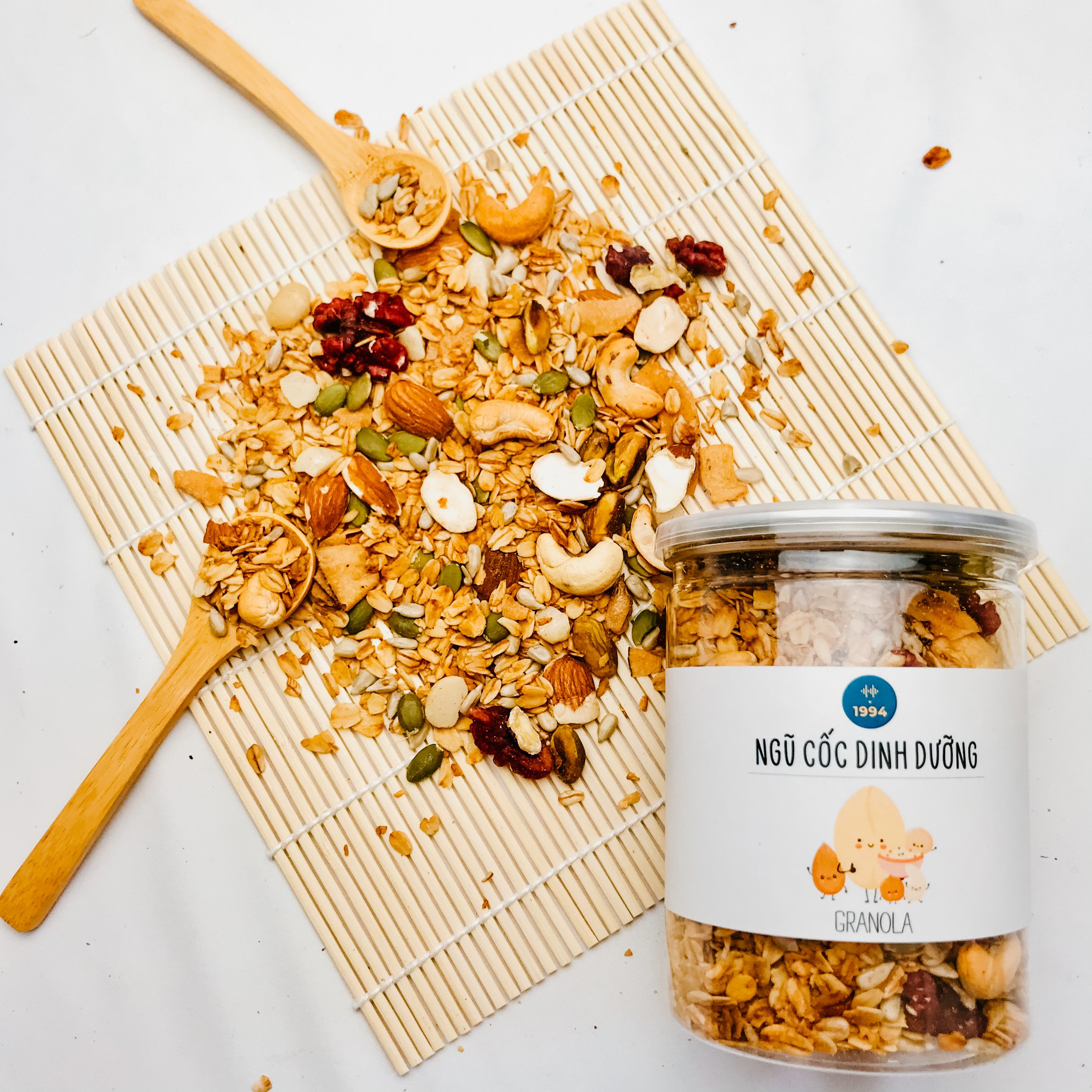 Granola siêu hạt - Ngũ cốc dinh dưỡng