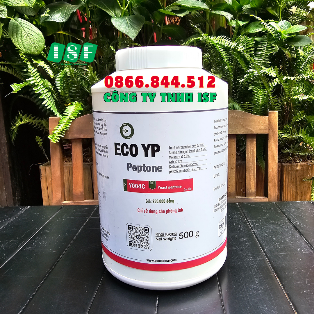 Peptone yeast extract dùng trong lên men nuôi cấy vi sinh chai 500g