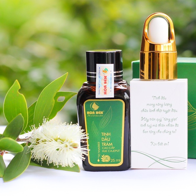 Tinh dầu tràm Gió HOA NÉN Nguyên Chất xứ Huế - Loại Cao Cấp Đặc Biệt - Đừng Chỉ Chọn Rẻ 👉 Hãy Chọn Sức Khoẻ