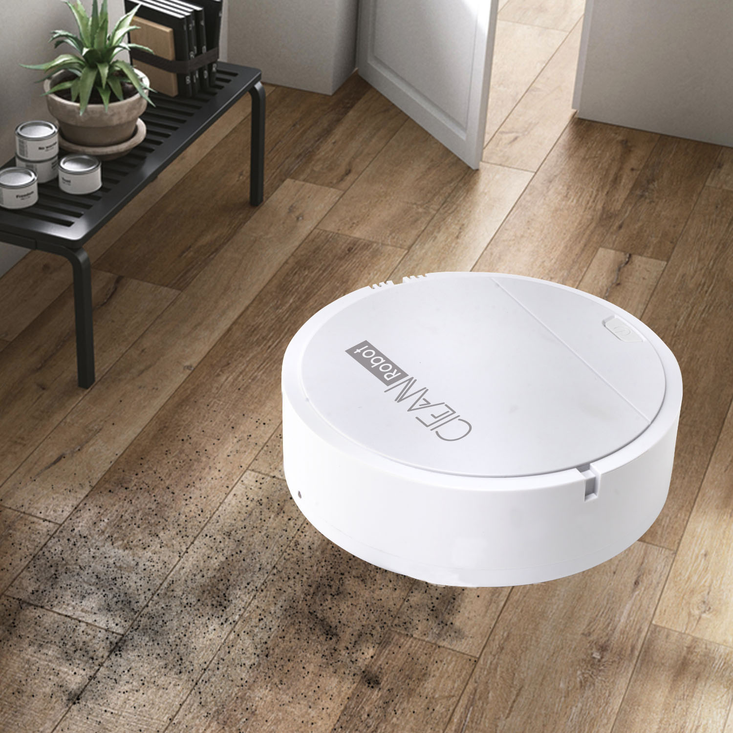 Máy hút bụi thông minh robot cleanrobot rs5 hút , lau , quét