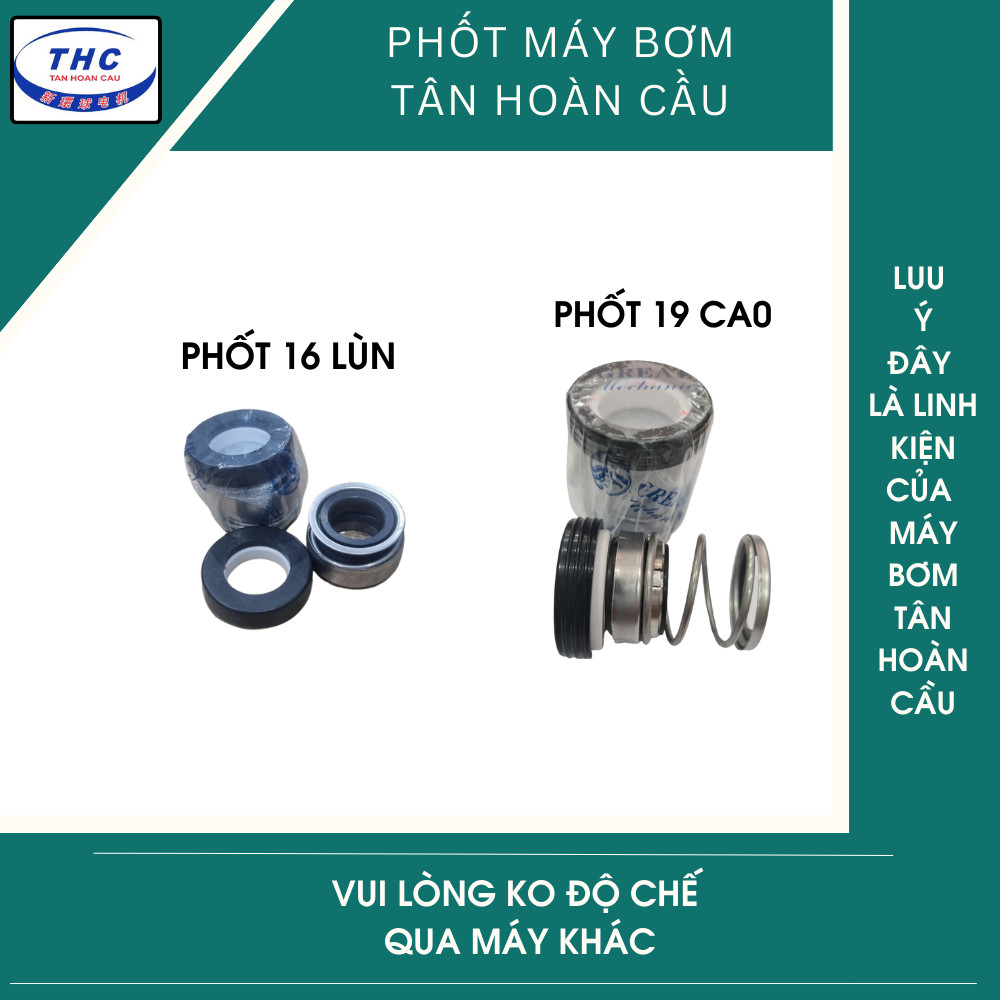 Phốt bơm nước superwin/abc/ vinapump tân hoàn cầu