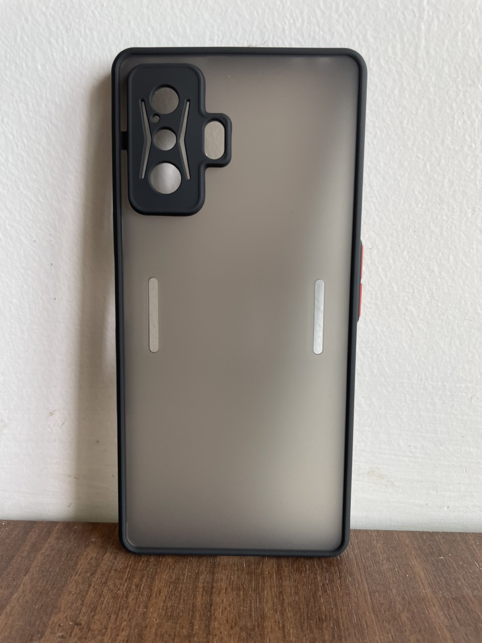 Ốp lưng cho Xiaomi Redmi K50 Gaming nhám, viền đen, chống sốc