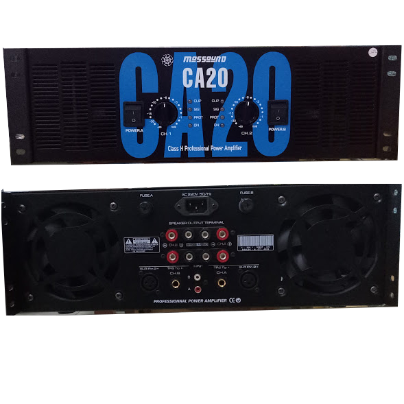 Cục đẩy công suất ca20 24 sò lớn tăng phô đồng