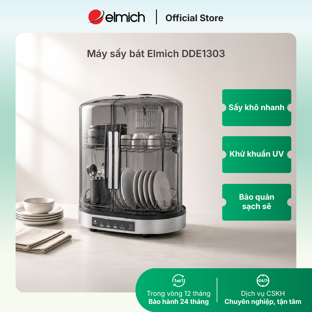 (Only June 25-29) Elmich Dde1303 Dish Dryer