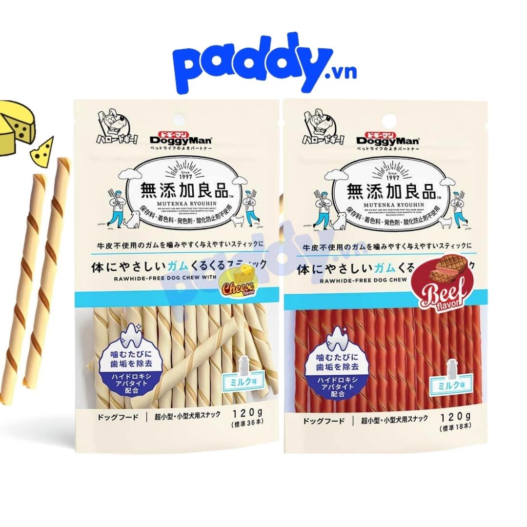 Snack cho chó que gặm doggyman 120g