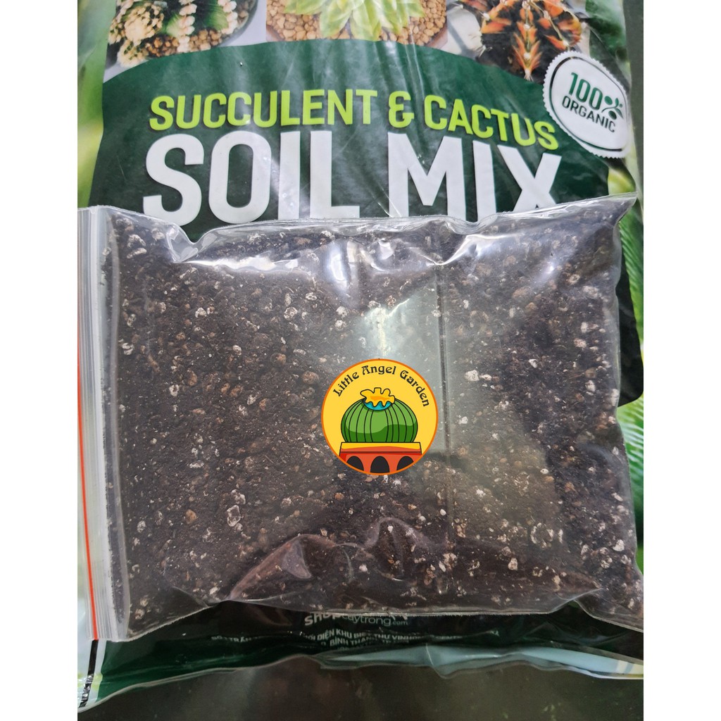 500g hoặc 1kg đất soil mix | giá thể - đất trồng sen đá xương rồng cao cấp, siêu rẻ
