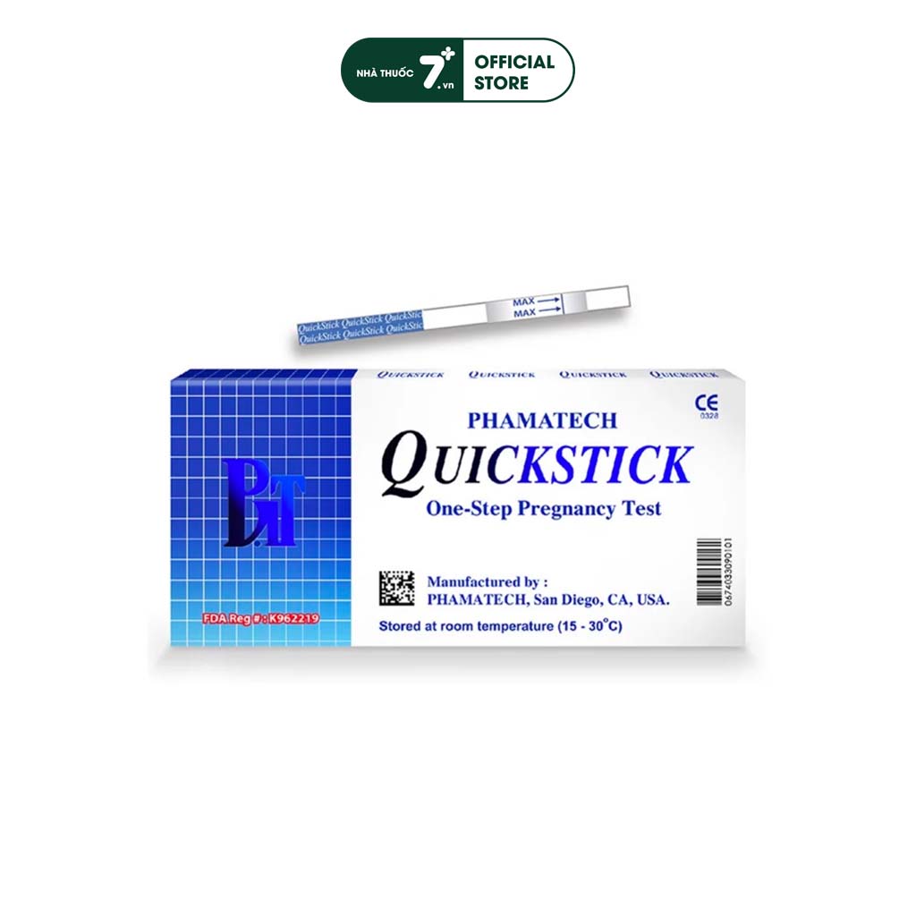 Que thử thai Quickstick Mỹ - Hộp 1 que