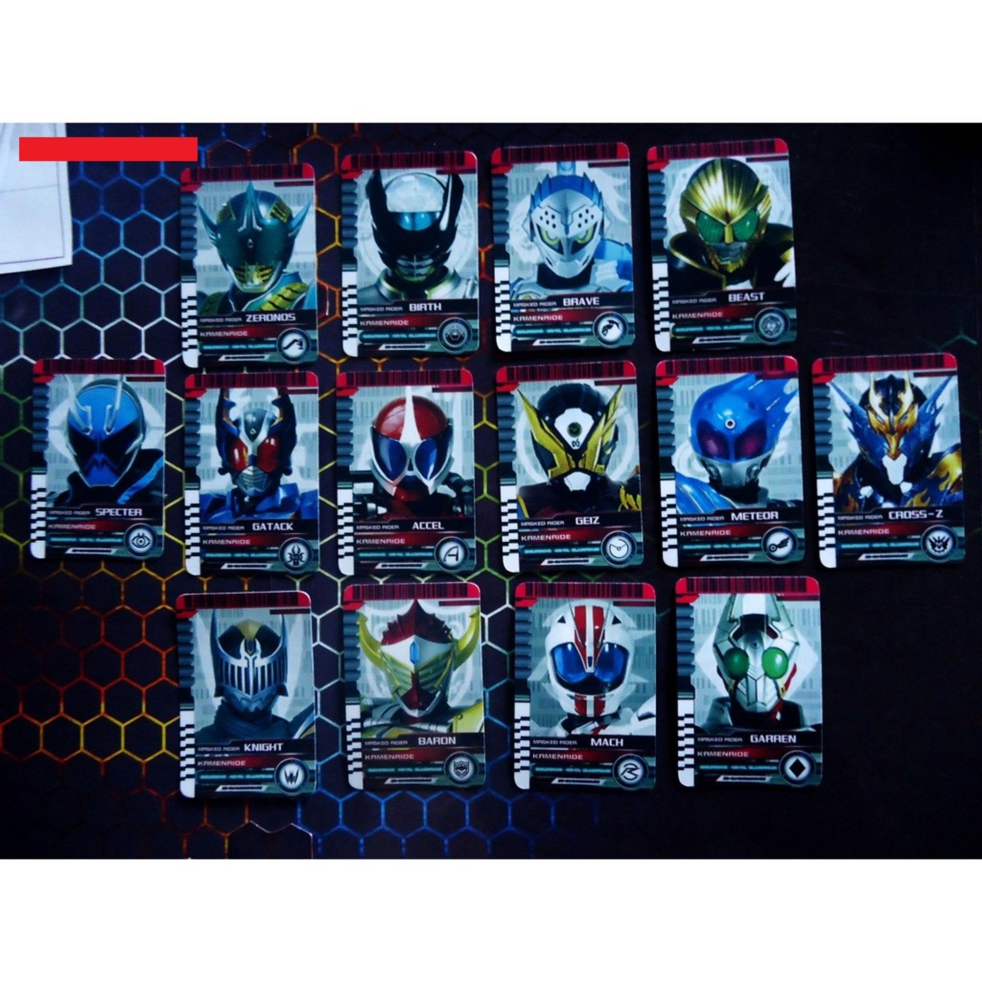 Set 14 thẻ Mẫu Real Neo Diend loại kiểng - Kamen Rider Card - Kamishop