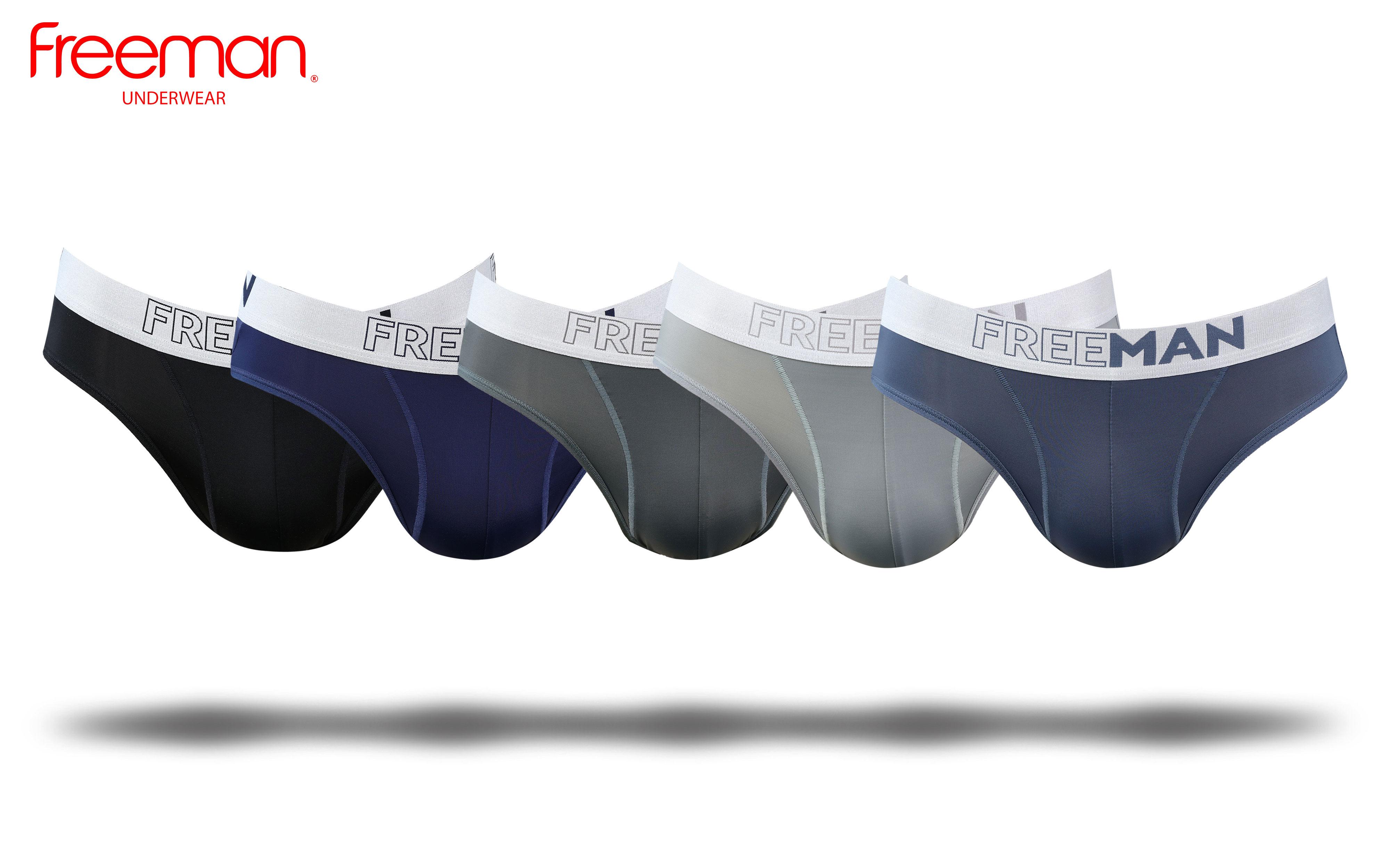 Combo 5 quần lót nam Freeman thun lạnh cao cấp 6053