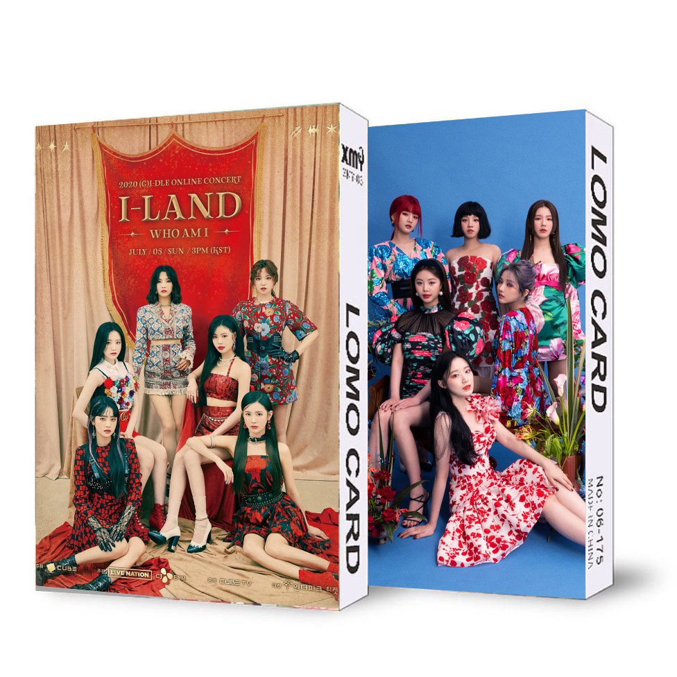 ( không kèm hộp ) Hộp ảnh lomo in hình (G)I-DLE idol thần tượng kpop 30 tấm