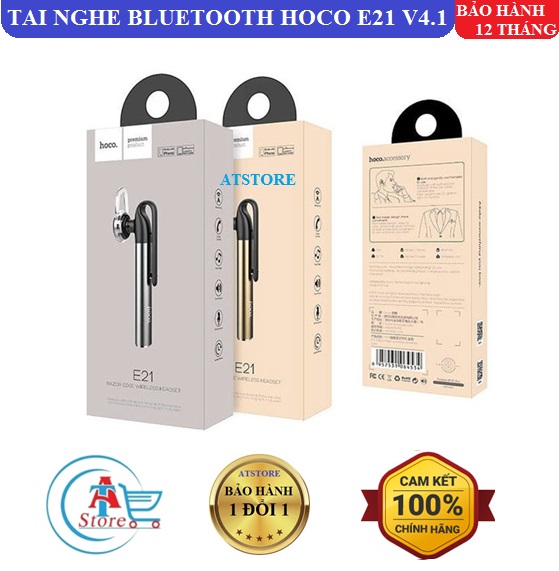 Tai nghe bluetooth hoco e21 v4.1 cao cấp âm thanh hay - hoco razor edge