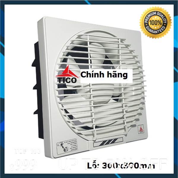 Quạt hút tường 25AV6 300x300mm TICO