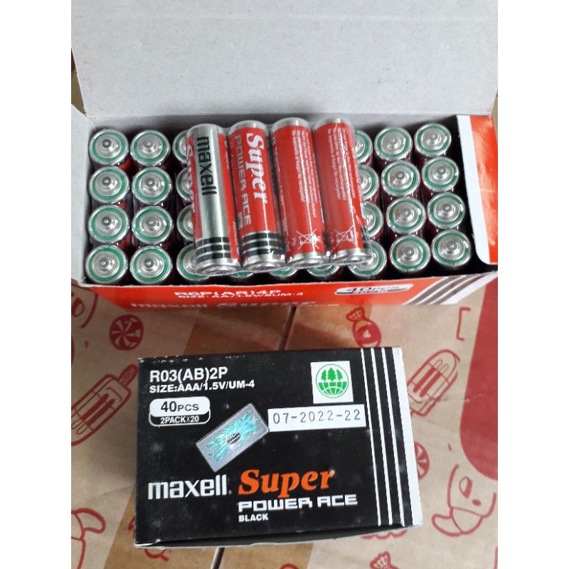 Vỉ pin maxel 2a - 3a