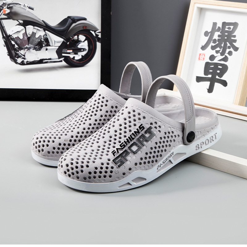 Men's Anti-Slip Shoes with Thick Bottom, Breathable, Casual Beach Shoes - 2