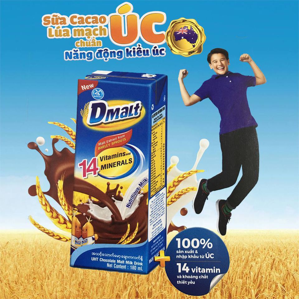 Sữa cacao lúa mạch dmalt
